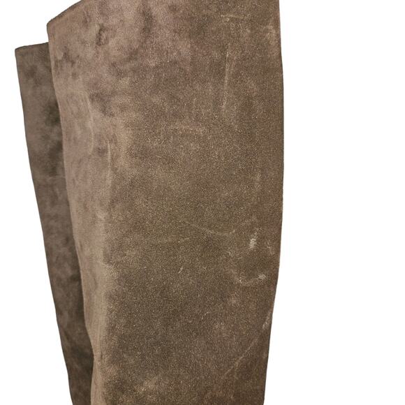 Michael Kors Collection Brown Suede Knee High Boots - Picture 7 of 13
